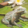 Bronzefigur Frosch (Artikel Nr. 90110)