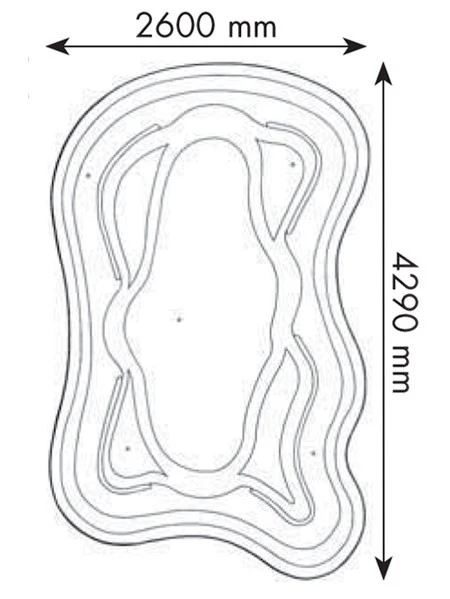 Teichbecken 1831 Bio (GFK) - XXL-Produkt - Image 2
