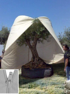 Winterschutzhaube 'Mediterran' In Großformat (Art.Nr. Vi28158)